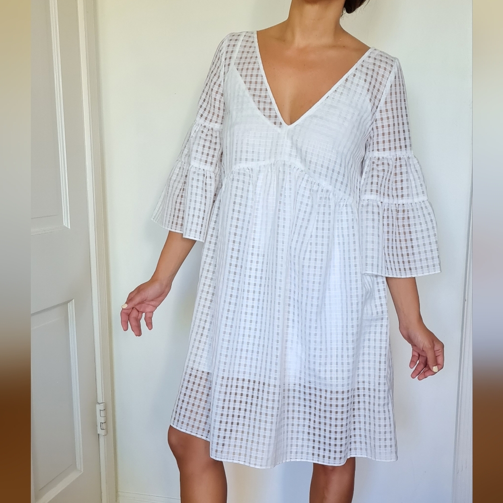 Fame and Partners The Aubrielle Dress White Size 2